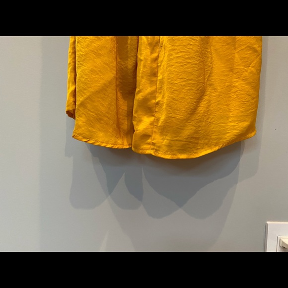 NWT Forever 21 Mustard/Gold Tube Jumpsuit - Picture 5 of 10